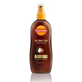 Carroten Intensive Tanning Oil LSF 0, 200 ml - Bräunungsbeschleuniger mit Karotten- und Kokosnussöle - Veganes Bräunungsöl mit Kokosnussduft