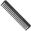 Hercules Sägemann Wolf 37 Hair Comb A615 Black