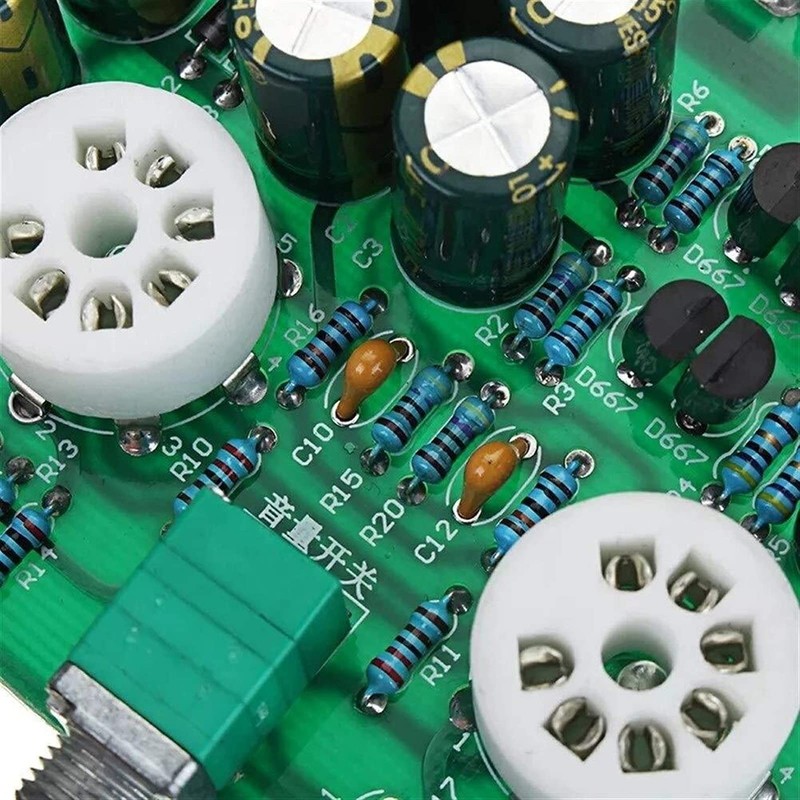 Amplifier Board Can Adjust Output Volume AC 12V 1A 6J1