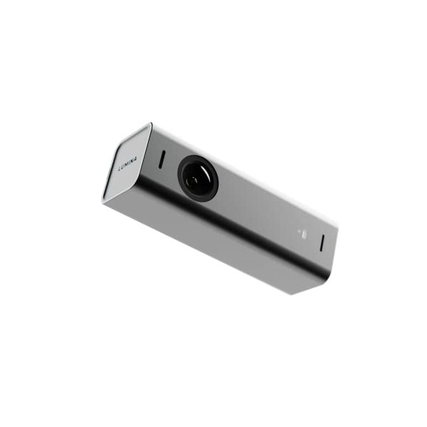 Lumina 4K Webcam: Studio-Quality Webcam Powered by AI. Look Great on Every Video Call. Compatible with Mac and PC. (Atomic Grey)