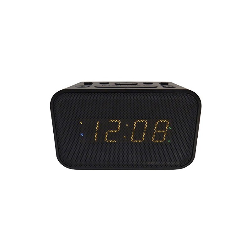 Geneva Bluetooth Alarm Clock with USB Charging Port