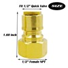 MENSI 1/2 “ Quick Connect Disconnect Male Plug Fittings X