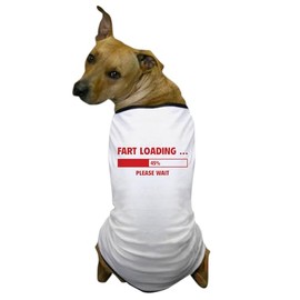 CafePress Fart Loading Dog T Shirt Dog T-Shirt, Pet Clothing, Funny Dog Costume