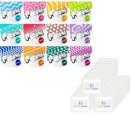 【ローションありなし比べセット】メンズマックス プッチ12種セット ＋ ポケットローション30個セット 水だけで潤う〈瞬間潤水〉プラスウェッチとローションどちらが気持ちいいか比べられるバリューセット