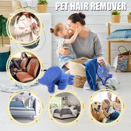 Pack of 4 Pet Hair Remover Washing Machine, Lint Balls for Washing Machine, Laundry Hair Catcher Washing Machine Hair Catcher Ball, Reusable Lint Catcher Washing Machine for Removes Pet Hair Lint