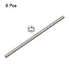 QUARKZMAN 6 Pack M6 x 200 mm Full Thread Rod