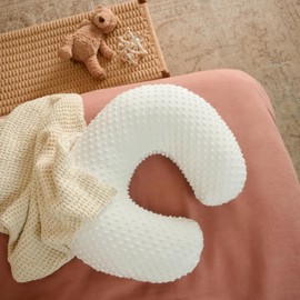 Munchkin Ultra-Luxe Infant Feeding Pillow Cover - Machine Washable, Fits Most Standard Nursing & Bottle Feeding Pillows