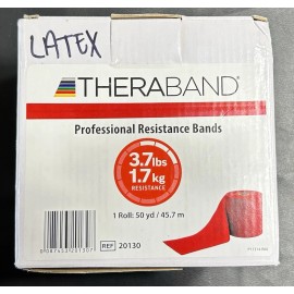 TheraBand RED Theraband by the FOOT resistance exercise band Physical Therapy Rehab-Latex