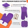 Oven Mitts Kitchen Towels and Dishcloths with Pot Holders Sets,