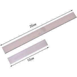 2pcs Clay Blades, Flexible Polymer Cutters, Carbon Steel Blade Polymer Oven-Bake Tool for DIY Shaping Clays and Doughs