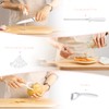 Astercook Knife Set for Kitchen with Block and Sharpener 22