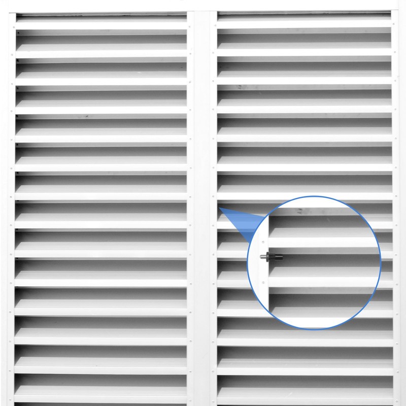 uxcell 50pcs Shutter Repair Pins, Spring Loaded Plantation Shutter Replacement
