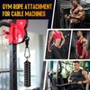 LAT Pull Down Bar Attachment for Tricep Rope Cable Machine,