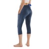Lilcreek Conceal Carry Leggings Women,Conceal Carry Cropped Yoga Pants for