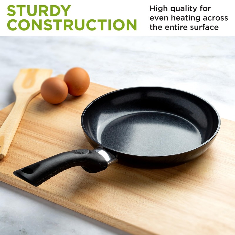 Ecolution Artistry Nonstick Frying Pan, Easy To Clean, Comfortable Handle,