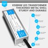 KSIBNW LED Transformer 24 V 6 W LED Transformer with