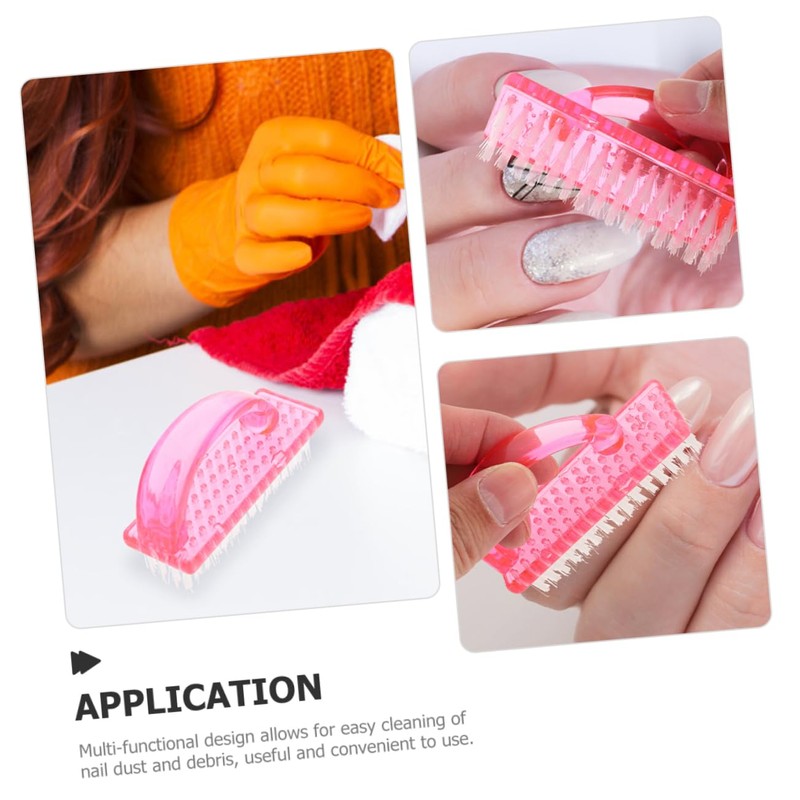 VICASKY 4pcs Nail Cleaning Brushes Durable Fingernail and Toenail Scrubbers