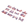 12pcs American Independence Day Glasses American Flag Holiday Glasses for