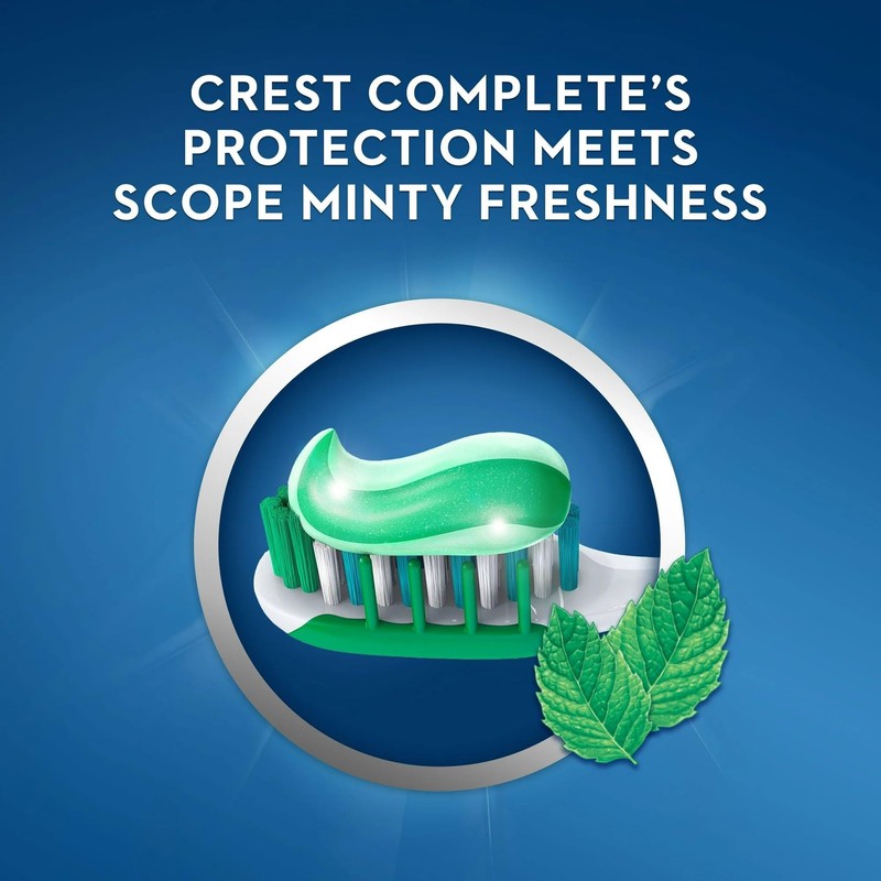 Crest Plus Scope Toothpaste Liquid Gel Minty Fresh - 4.6