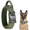 Kokila Collares Tácticos para Perro Ajustable, Mediano, Verde, M
