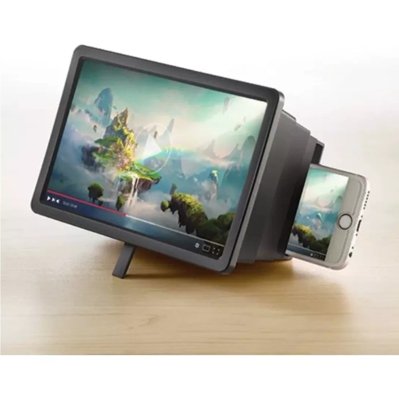 Betterware Amplificador Lupa Imagen De Celular Cinema Cel Hd Plegable