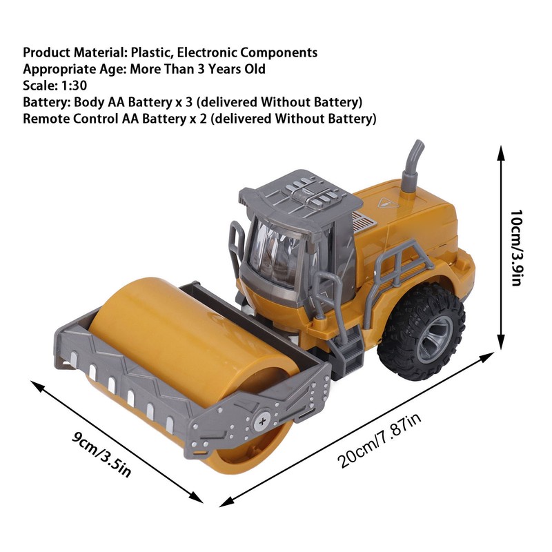 Remote Control Construction Vehicles Electric Remote Control Engineering Vehicle Toy