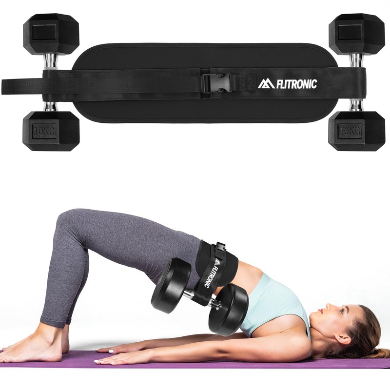 flintronic Exercise Hip Thrust Belt, Booty Belt for Hip Thrust,