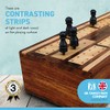 Thorness Wooden Cribbage Board with pegs and Two Packs of
