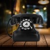 Decorative Telephone Creative Synthetic Resin Rotary Dial Retro Telephone Ornament