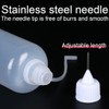 XPEX 4 Pieces 5 ml Needle Tip Applicator Glue Bottle