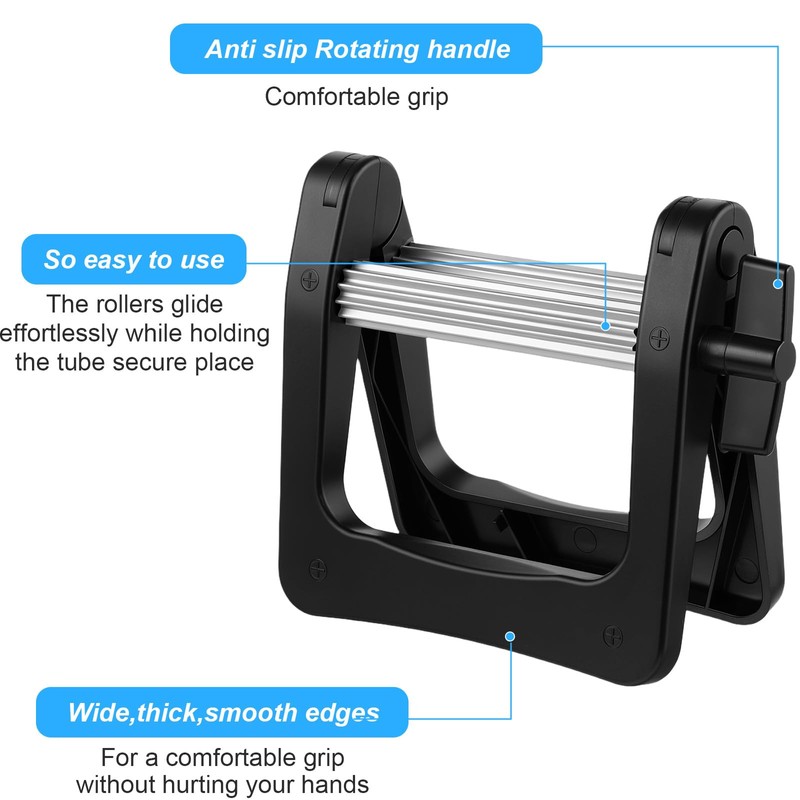 Metal Toothpaste Tube Squeezer, Paint Tube Wringer for Artist Painter