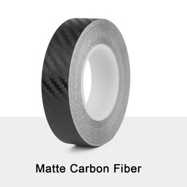 LZLRUN Vinyl Film Sticker Car Window Trim Chrome Delete Door Waistline DIY Sticker Easy to Install Decal Decoration Compatible with for Mini Cooper (0.8in x 30ft, Matte Carbon Fiber)