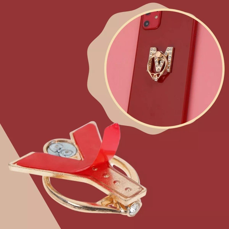 Veraly Soporte Anillo Sujetador Celular Holder Diseños Letras