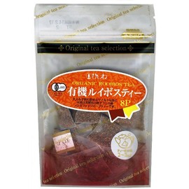 Hishiwa Organic Rooibos Tea for Teapots, 0.1 oz (3 g) x 8 P