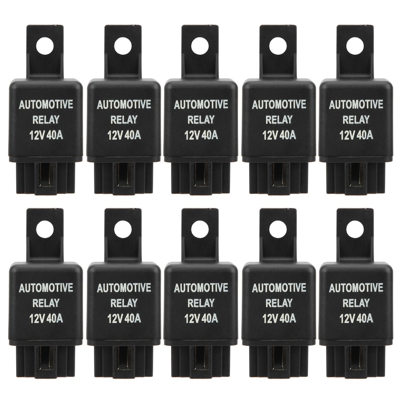 10Pcs DC12V 40A Automobile Car Air Conditioner Condensers Relay with
