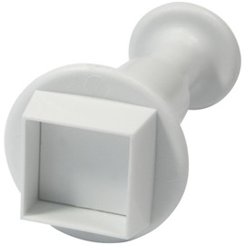 PME Square Plunger Cutter, Large Size, 13 mm,White