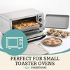 Farberware Bakeware Steel Nonstick Toaster Oven Pan Set, 4-Piece Baking