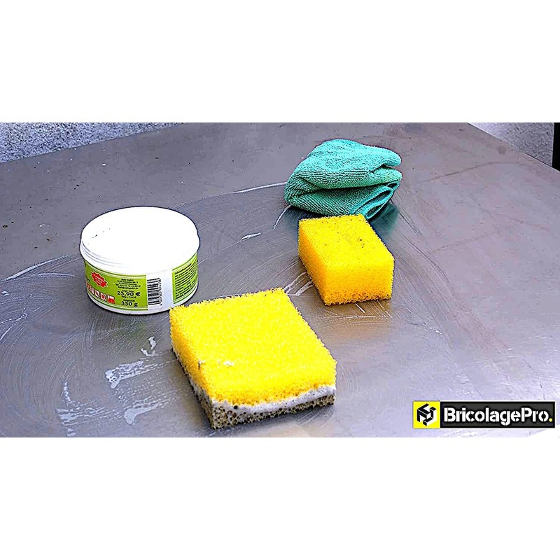 BricolagePro - 10 Cleaning Sponges - Silver Stone, White Stone