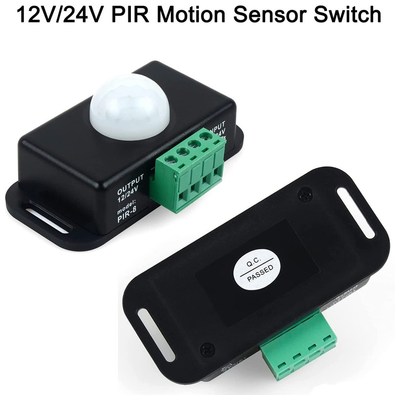 Greluma 12 V/24 V Motion Sensor Switch, PIR Sensor LED