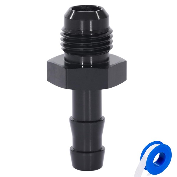 Breezliy 6AN Male to 1/4" Barb Push on Fitting Adapter