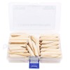 AUTOTOOLHOME 100 Pack Solid Wood Pocket Hole Plugs Pine for