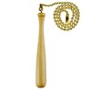 Decorative Baseball Bats Sports Ceiling fan pull with beaded chain