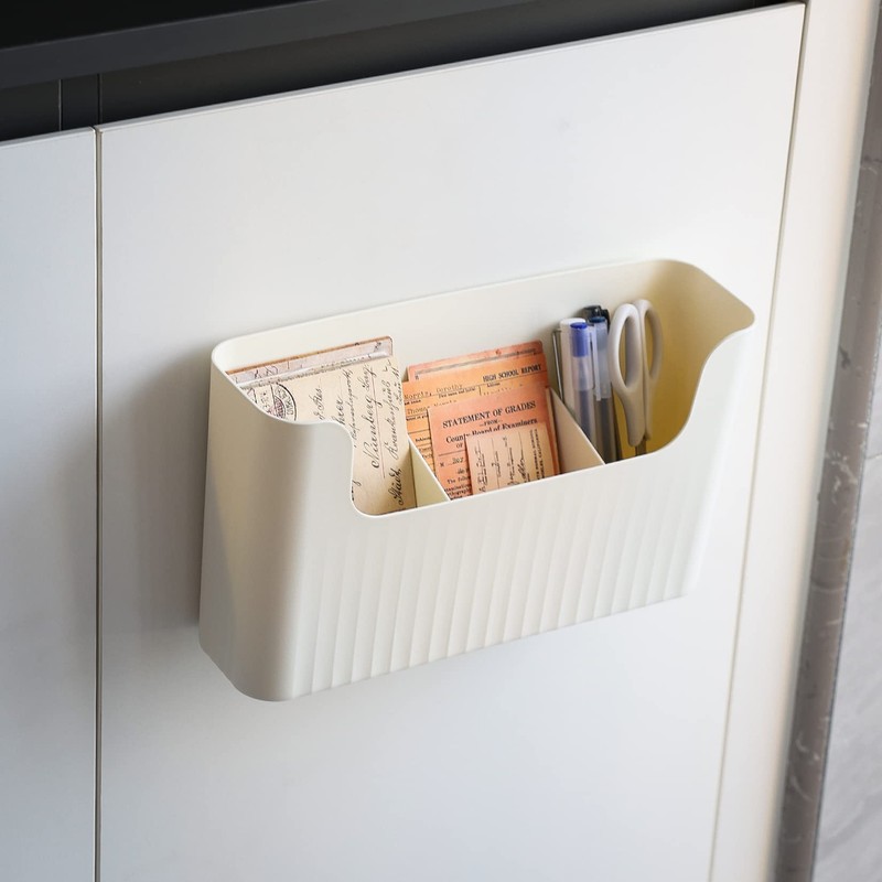 FKTXCO File Folder Holder Mail Organizer Wall Mount Magazine Organizer