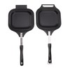 TOPINCN Frying Pan, Double Sided Aluminum Alloy Even Heating Pancake