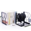 Adjustable Bookends Metal Book Ends for Heavy Book Holder Heavy