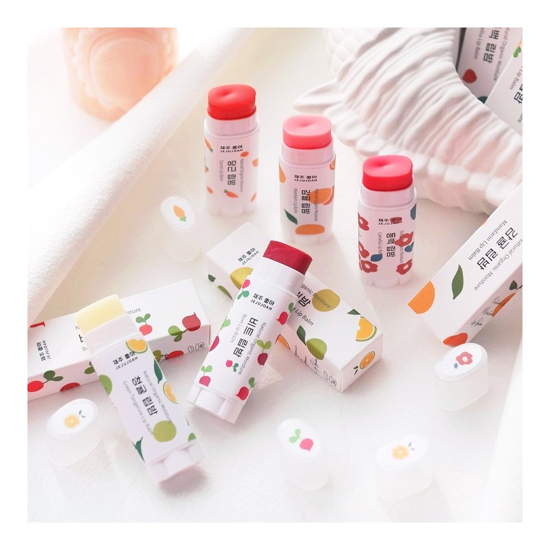Jaeju Good Plant-Derived Oil Lip Balm - Camellia Lip Balm