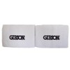 Gibson Athletic Gymnastics Wristbands (Set of 2), White