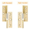 BAMI-LEE House Lift Off Hinge, 2pc Solid Brass Detachable Right
