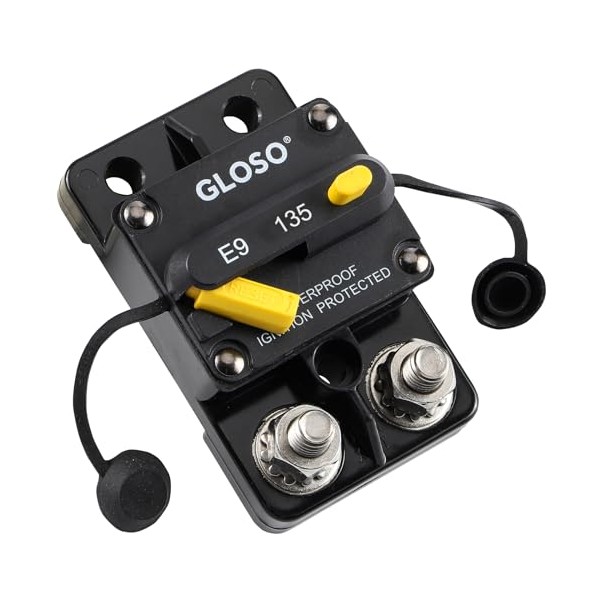 GLOSO GLOSO Circuit Breaker E9C 135A Waterproof Auto Rese Breaker