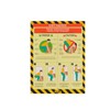 Yellow Safety - Workplace Safety Poster - Non-Lamintated, 12 x